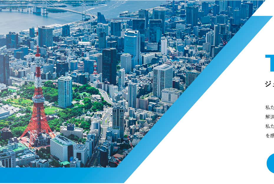 東京タワーとその他の街並み